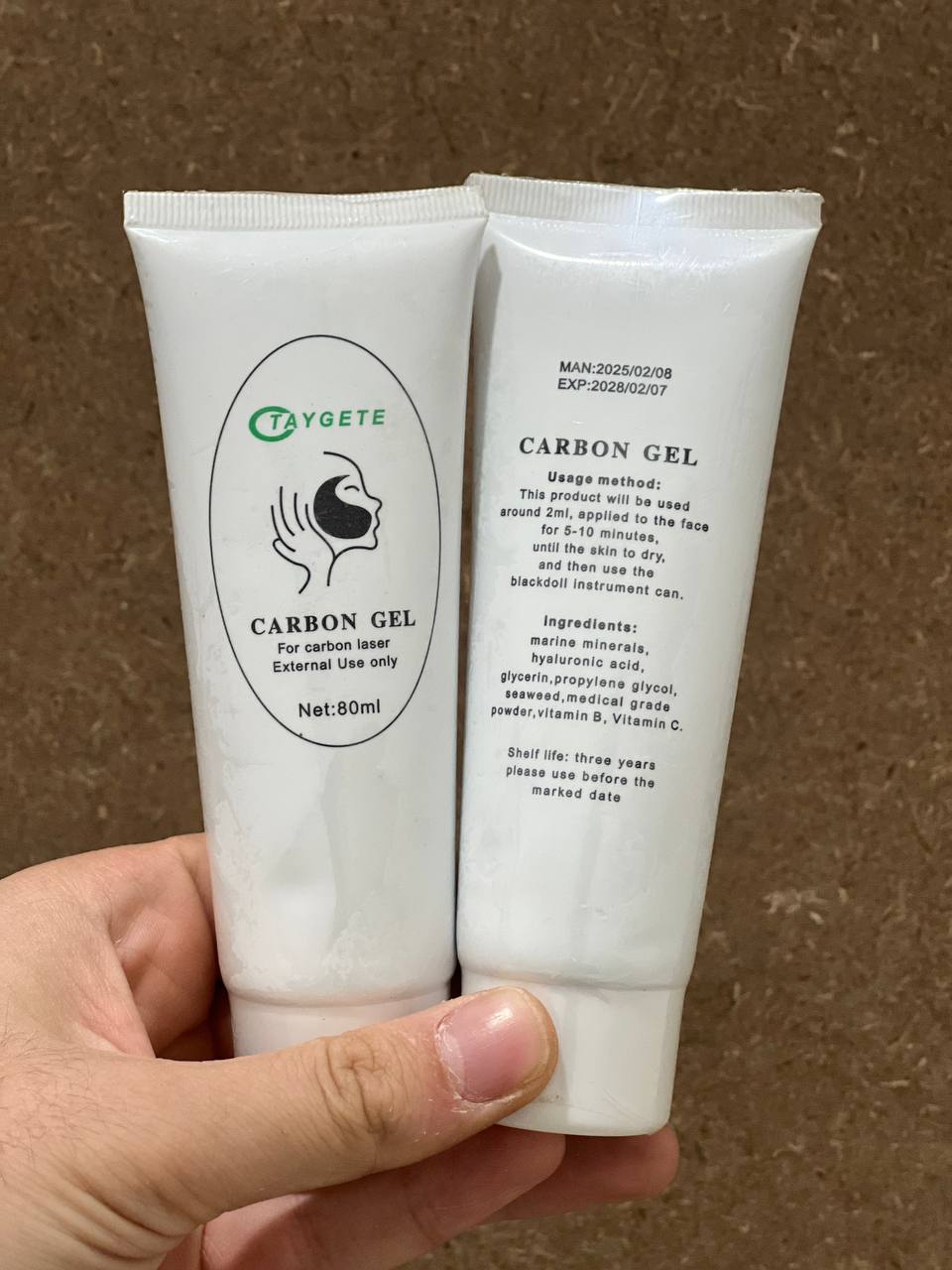 ژل تایگیت کربن تراپی