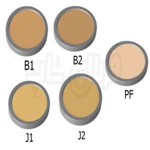 کیک میکاپ فون خشک گریماس هلندی در پنج رنگ بندی GRIMAS